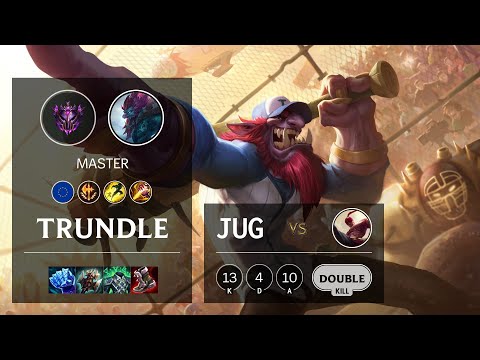 Trundle Jungle vs Lee Sin - EUW Master Patch 11.11