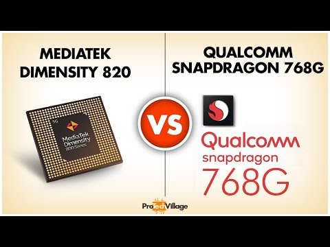 Mediatek Dimensity 820 vs Snapdragon 768G 🔥 | Which is better? | Snapdragon 768G vs Dimensity 820🔥🔥 Video