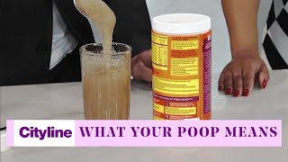 What your poop shape, size, and colour says about your health