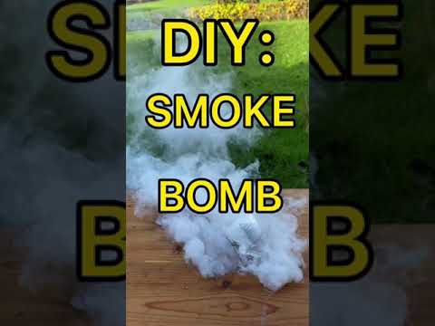 DIY: SMOKE BOMB WITH PING PONG BALL