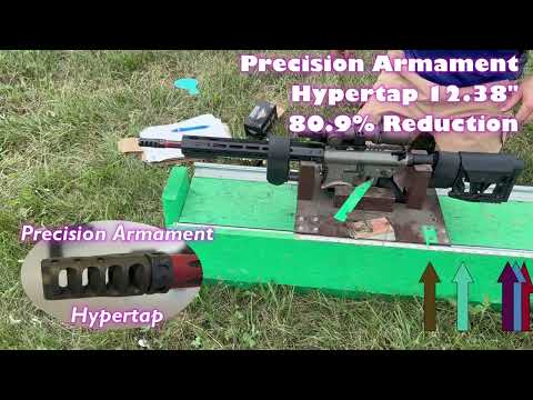 Best AR-15 Muzzle brake Comp test Apollo Max, Hypertap, Hollywood, Coda Fury 2024 quick summary