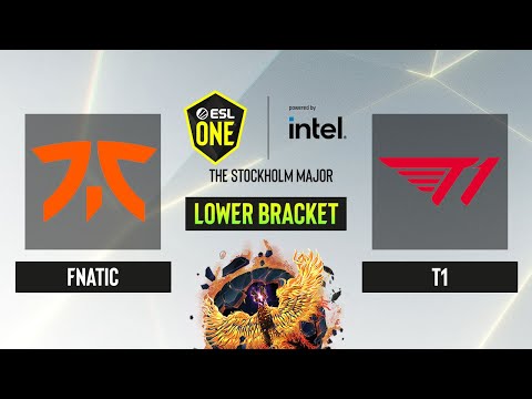 Dota2 - T1 vs. Fnatic - Lower Bracket - Game 2 -  ESL One Stockholm 2022