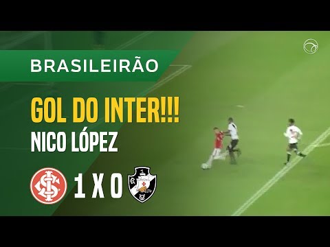 GOL (NICO LÓPEZ) - INTERNACIONAL X VASCO - 13/06 - BRASILEIRÃO 2018