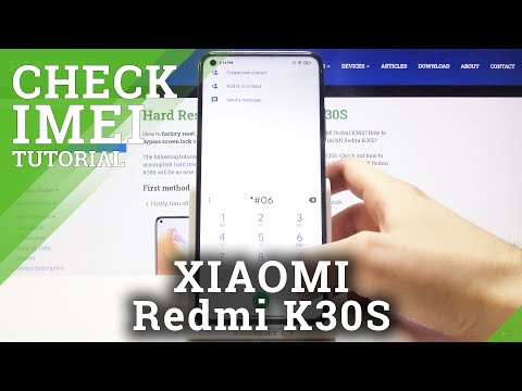 How to Find IMEI Number and Serial Number in XIAOMI Redmi K30S – IMEI and Serial Number