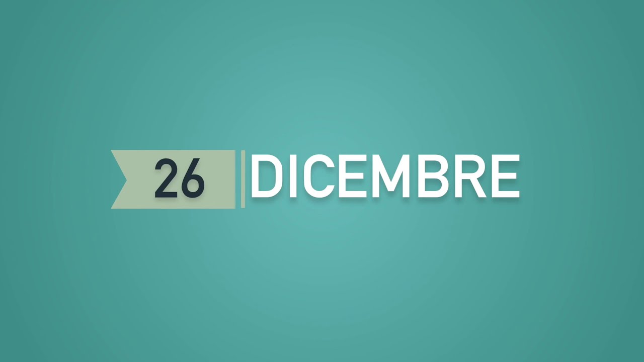 Meditazione Calendario “Parole di Vita” del 26 Dicembre 2021