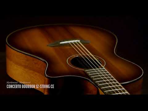 Breedlove Oregon Concerto Bourbon CE all Myrtlewood image 6