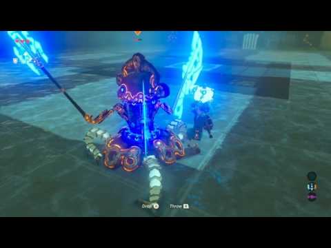 Breath of the Wild - Major Test of Strength - Cryonis shrine - No Weapons