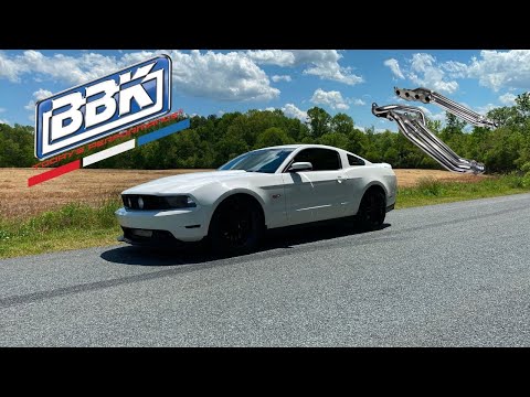 BBK LONG TUBE HEADERS INSTALL ON MY 2011 MUSTANG GT