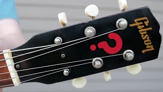 Video thumbnail for Are Vintage "Tiny" Headstock Gibsons Worth Buying? | 1965 Gibson Melody Maker D Ember Red Review by The Trogly's Guitar Show