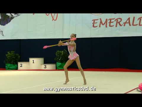 Emilia Obretenova (BUL) - Pre-Junior 2007A 07 - Emeralds Cup Thessaloniki 2018