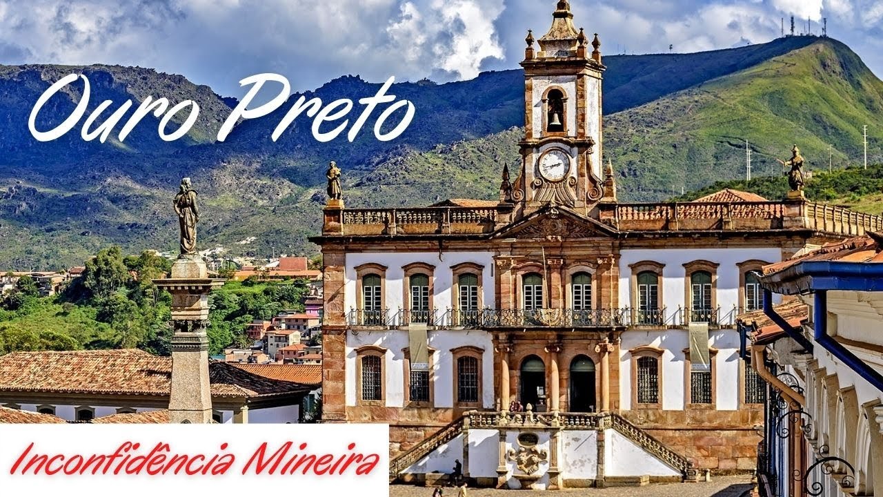 Ouro Preto MG video 4 - Inconfidência mineira, Tiradentes, Inconfidência museum, house of tales