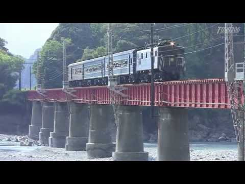 大井川鐡道 EL牽引客車（珍車オハニ36付き） -2011.10.09-