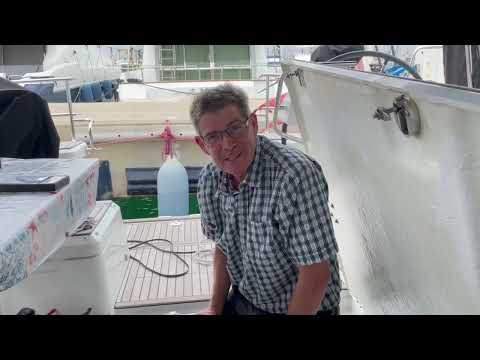 PIA 4 SAILING   EP. 38.    Endelig søsat jubiiiii !!!!!!⛵️🇪🇸😎😎🐶