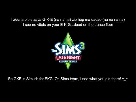 Double Vision by 3OH!3 Simlish Version (Simlish Lyrics & English Lyrics)