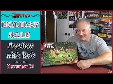 Miniature Market Holiday Sale Preview with Rob - Conflict of Heroes: Guadalcanal