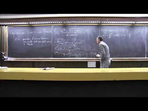 Analisi Matematica 1, Prof. Camilli - lezione 32 (4 Nov. 2015)