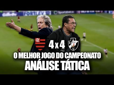 Flamengo 4 x 4 Vasco - Tactical Analysis