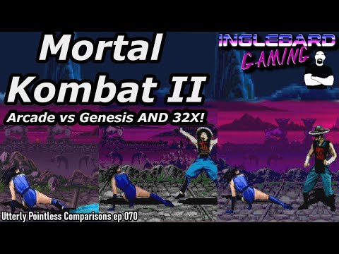 Mortal Kombat II Arcade Vs Sega Genesis And 32X | Mega Drive | Super 32X | Comparison