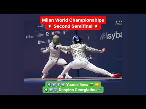 World Championships 2023 SWS - L4 - Yoana Ilieva BUL v Despina Georgiadou GRE