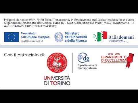 Prof. U. Pagallo - Ordinario di Informatica giuridica nell'Università di Torino