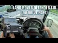 Land Rove Defender 110 POV Drive Part I ලෑන්ඩ් රෝවර් ඩිෆෙන්ඩර�