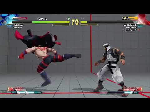 Street Fighter V Jah Lexe VS Adrfighter7