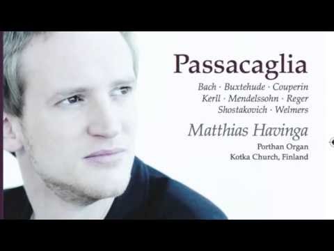 Max Reger • Introduction and Passacaglia for organ • Matthias Havinga • Brilliant Classics
