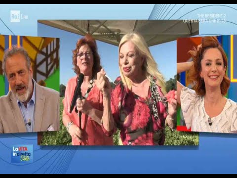 Sandra Milo da Ischia per La Vita in Diretta