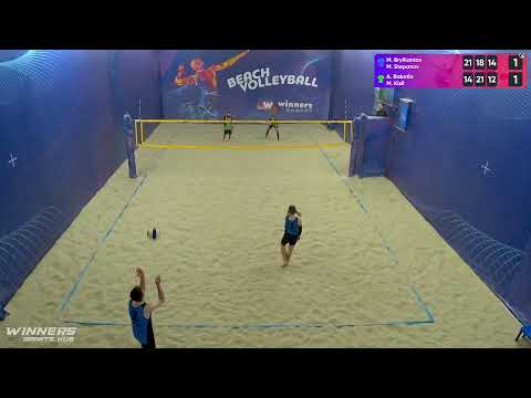 22:45 M. Brylliantov / M. Stepanov - A. Bakotin / M. Kisil 01.05.2023 | Winners Beach Volleyball