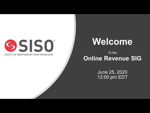SISO Online Revenue SIG