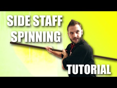 Kung Fu Staff Tutorial - Side Staff Spin