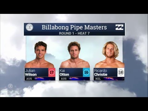 Otton vs WIlson vs Christie - Round One, Heat 7 - 2015 Billabong Pipe Masters