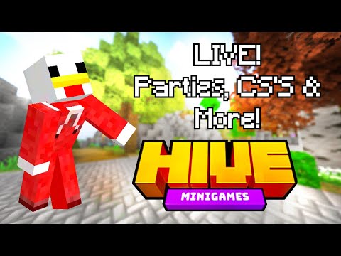 EPIC Minecraft Hive Party! Let's Play with SubbyLmao!
