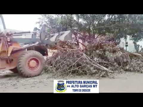 5º Mutirão de Limpeza,  sendo realizado hoje(24) na Av Petrilio Abílio Alves, esquina com a rua José Bonifácio em Alto Garças MT