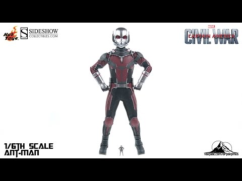 Hot Toys Captain America Civil War ANT-MAN Video Review