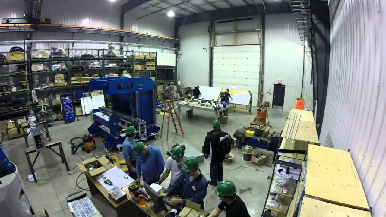 RMD Engineering Inc. - Elliptically Polarizing Undulator Assembly Time Lapse