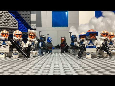 Betrayal on Mandalore (Full Episode) - A Lego Star Wars the Clone Wars Stop Motion