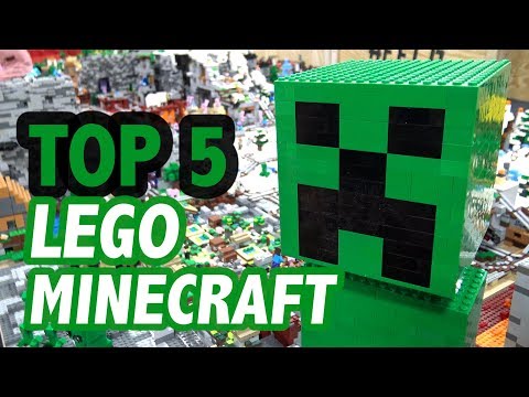 Top 5 Epic LEGO Minecraft Creations!