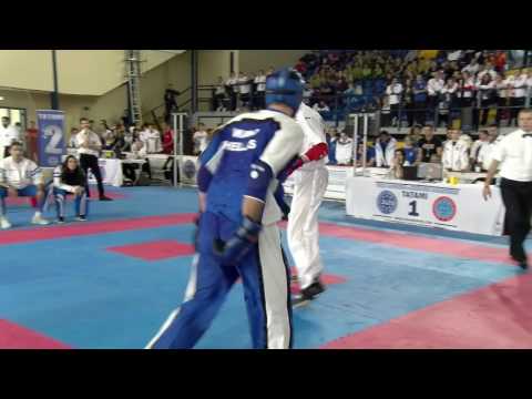 Roman Brundl v Foivos Souref WAKO European Championships 2016