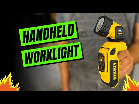 A little rain and dust won't hurt this! REVIEW: DEWALT LED Work Light