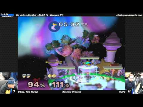 SSBM - CTRL The Moon vs Marc - No Johns Monthly