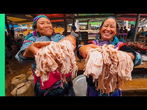 Asia's MOST ISOLATED Market!! Rare Mountain Hmong Food!! | TRIBAL VIETNAM EP6