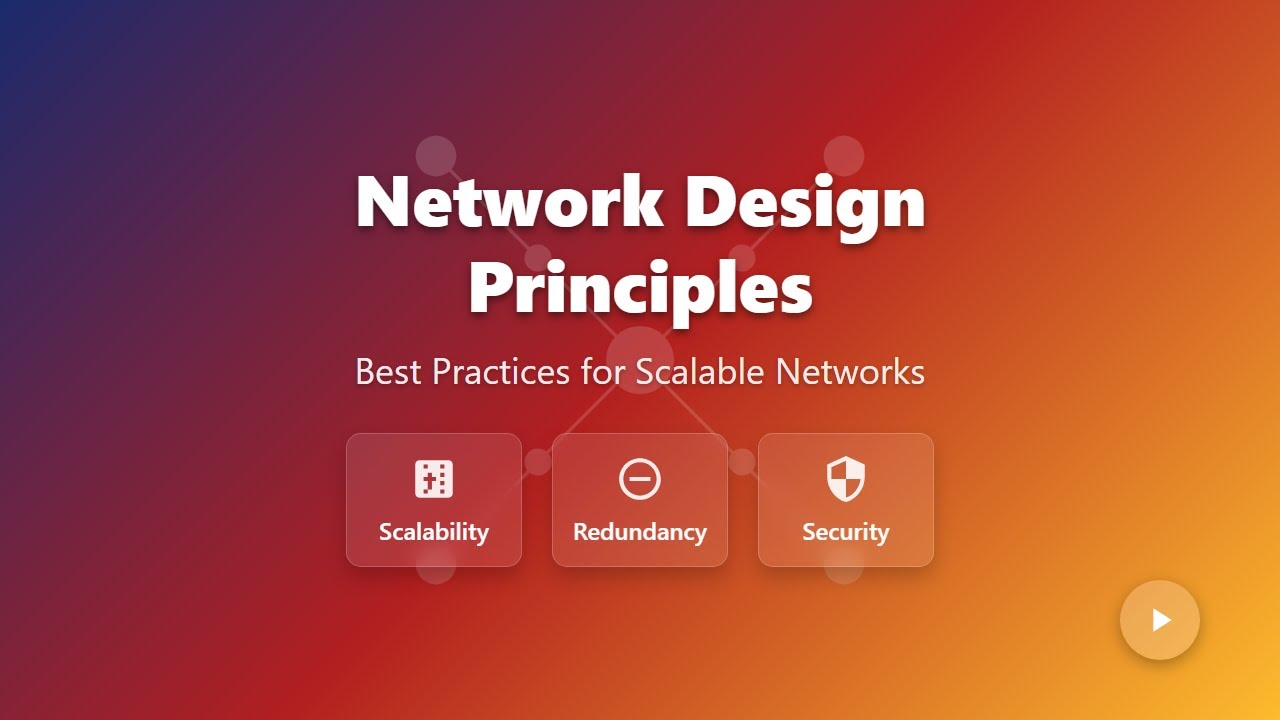 Network Design Principles for Beginners: Scalable & Secure Networks