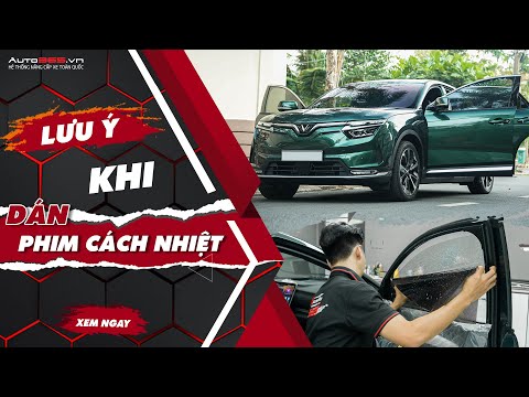 Những lưu ý quan trọng khi dán phim cách nhiệt 3M cho ô tô