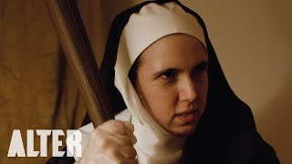 ghost short film Offering her singular brand of provocative, socio-political horror, filmmaker Izzy Lee swings for the fences with this silent but effective short film.