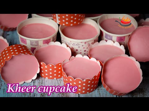 Cheese cupcake | Kheer cupcake | Easy cupcake Recipe | Cheese cupcake with kheer | Homemade cupcake