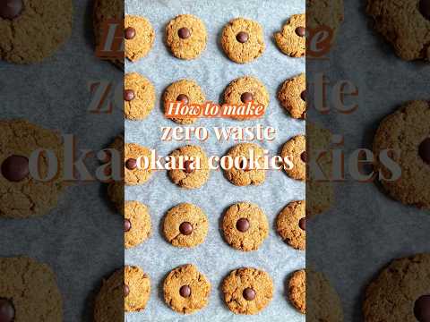 Okara Cookies Recipe | How I Turn Soy Milk Pulp Into Chewy, Healthy Cookies