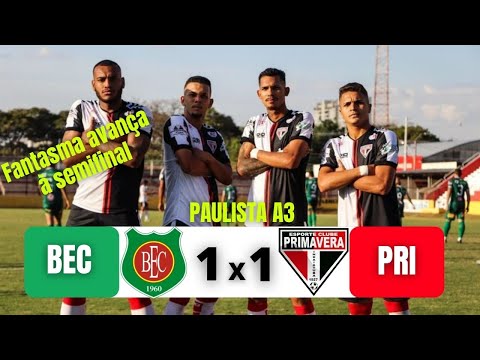 BARRETOS 1 X 1 PRIMAVERA | PAULISTA A3 | 31/05/21