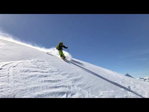 Freeride Deluxe in St. Anton am Arlberg Garmin Virb & SP Connect