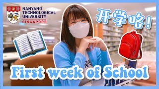 FIRST WEEK of university at NTU Singapore - School of Humanities | 2021 南洋理工大学人文学院 疫情时期开学情况